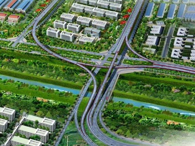  广深高速鹤州立交