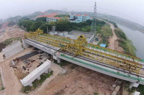  铁路东莞站寒溪河大桥