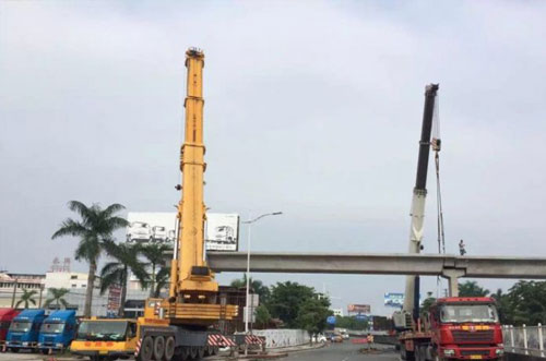  莞樟公路人行天桥工程